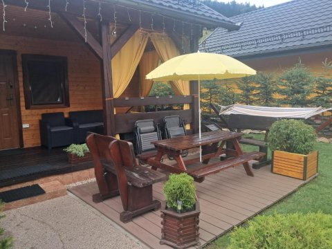 Drewniany Domek Daria i Tomek 2 domki na 8 osób