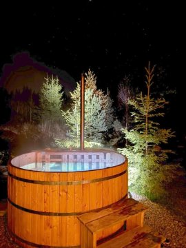 Góralska Chata przy Dolinie Chochołowskiej - gorąca balia