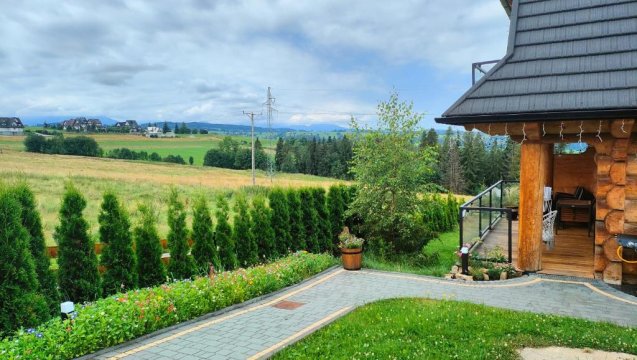 Góralski domek z bali SAŁAS