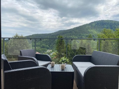 APARTAMENT SKANDYNAWSKI 2-poziomowy SAUNA JACUZZI