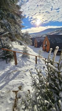 Osada Za gorami za lasami - Domki z widokiem na Snieznik