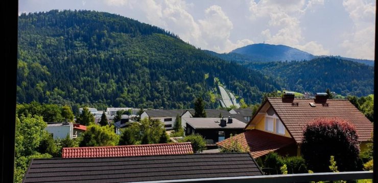 Beskid Apartment z widokiem na góry sauna, jacuzzi