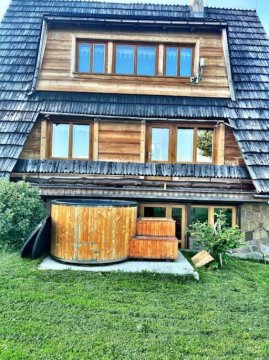 Uroczy górski dom z sauną, jacuzzi, balią ogrodową