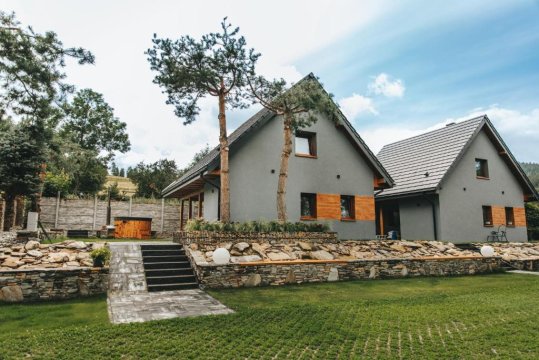 Skrzaci zakątek - domek z prywatną balią z jacuzzi