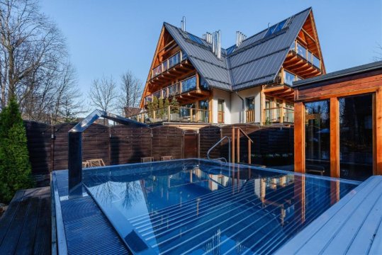 Apartamenty Pod Giewontem GAWRA - piękny apartament z tarasem, sauną i jacuzzi w cenie pobytu - 5 min pieszo do Krupówek