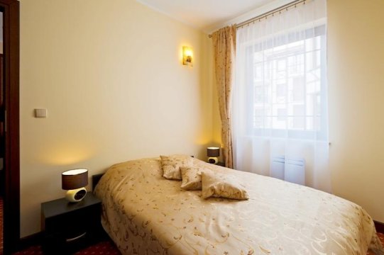 Przykładowy apartament 2-pokojowy - sypialnia - Sun&Snow Apartamenty w Krynicy Morskiej