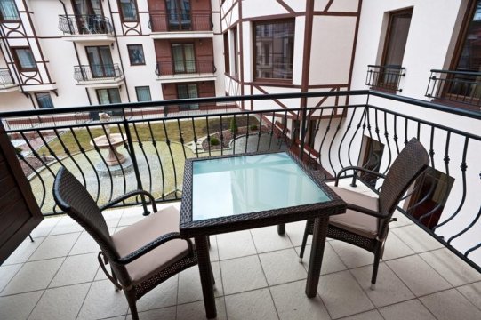 Przykładowy apartament 2-pokojowy - balkon - Sun&Snow Apartamenty w Krynicy Morskiej
