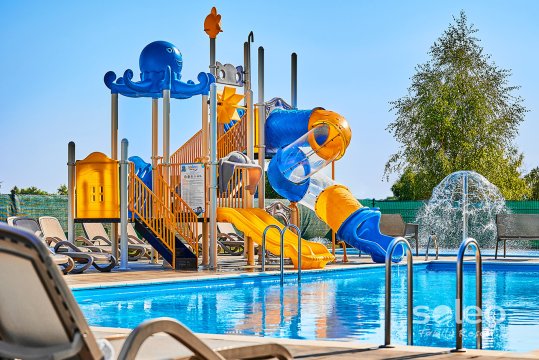 SOLEO® Family Resort - domki z basenem | IDEALNY DLA RODZIN | 3 min od plaży