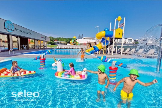 SOLEO® Family Resort - domki z basenem | IDEALNY DLA RODZIN | 3 min od plaży