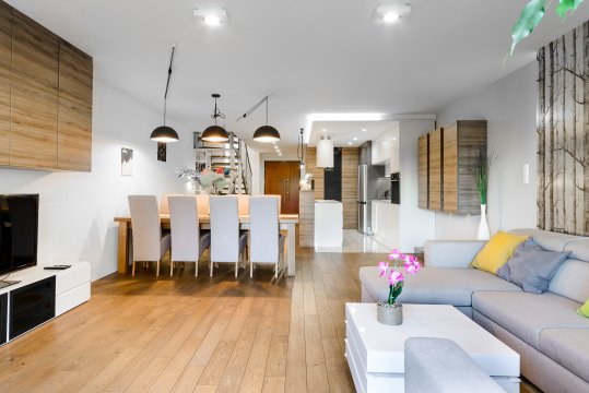 Lumina stylish 2-level apart next to Księży Młyn