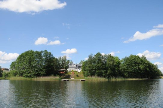 widok posiadłości - Willa Gowidlina - wyjątkowy dom nad jeziorem w sercu Kaszub