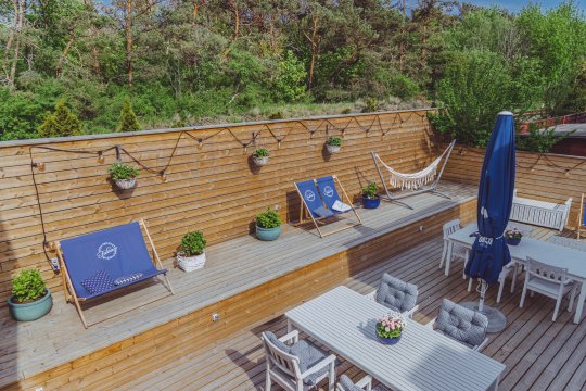 Fulinowo w Kuźnicy na Półwyspie Helskim, tuż przy morzu