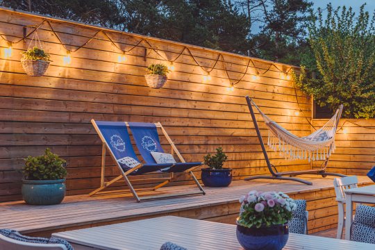 Fulinowo w Kuźnicy na Półwyspie Helskim, tuż przy morzu