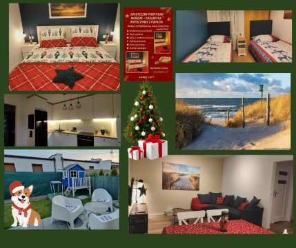 VILLA AMBER  USTKA - pokoje z osobnym wejściem