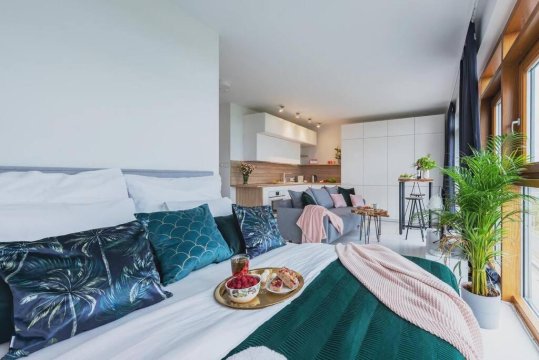 Golden Apartments Warsaw – 10th Floor City View, Słomińskiego