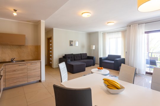 Apartament Panorama z widokiem na góry