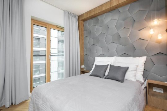 Golden Apartments Warsaw - Luxury 2-Bedroom, Mennica Residence&166