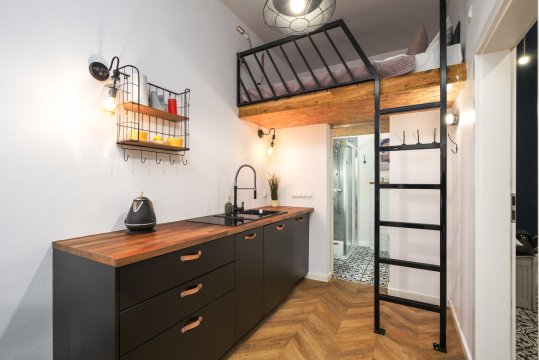 Golden Apartments in Warsaw - Stylish and Cozy Studio - Ząbkowska A