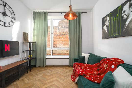 Golden Apartments in Warsaw - Stylish and Cozy Studio - Ząbkowska A