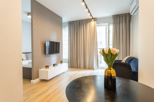 Golden Apartments Warsaw – Luxury Building, Rooftop Terrace, Sienna 28