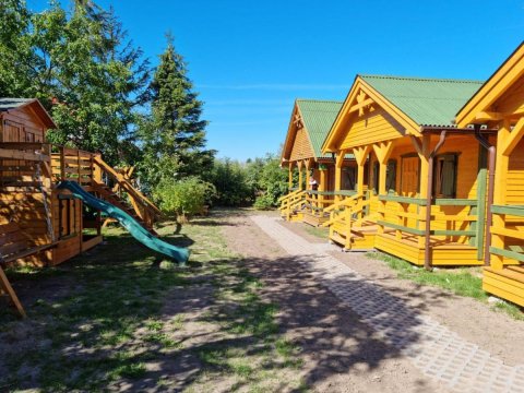 Domek drewniany nad morzem całoroczny