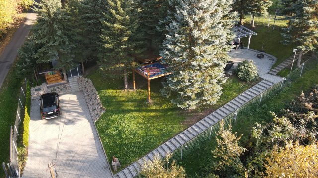 Górski Drewniany Domek w lesie termy sauna SPA las góry jezioro