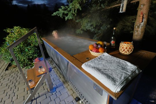 Górski Drewniany Domek w lesie termy sauna SPA las góry jezioro