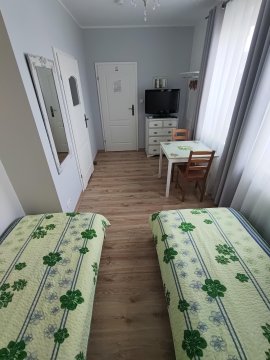 Pokój 1-2 os z łazienką - Pokoje Gościnne Villa Nowa przy Pruszczu Gdańskim Łęgowo 