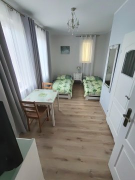 Pokój 1-2 os z łazienką - Pokoje Gościnne Villa Nowa przy Pruszczu Gdańskim Łęgowo 