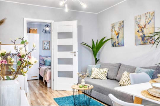 Dwupokojowy apartament Fordon w okolicy Onkologii