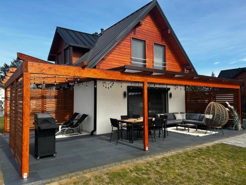 Lake HouseLubniewice domek całoroczny z jacuzzi blisko jeziora