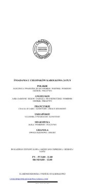 GRZYBOWSKA RESIDENCE INTER-APARTMENTS