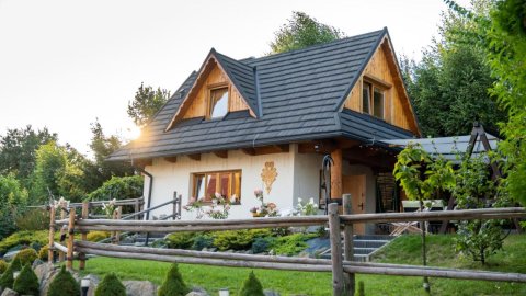 Domek 'Słoneczna 2' z RUSKĄ BANIĄ - Sylwester