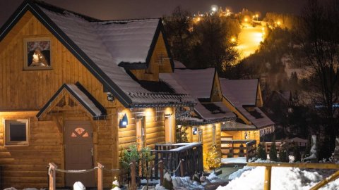 Zaciszne Domki w Kluszkowcach z Sauną i Balią - Sylwester