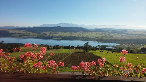 Pokoje u Chmielaków - Huba z widokiem na Jezioro Czorsztynskie Tatry i Pieniny Balia - Sylwester