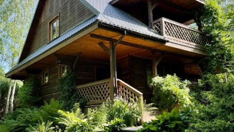 Dom z bali przy szlaku - Sylwester