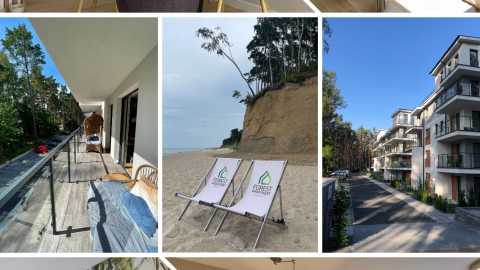 Forest Apartment Komfort blisko morza. Basen na wyciągnięcie ręki. - Sylwester