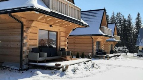 Domki Malcykówka z Jacuzzi na wyłączność - Sylwester