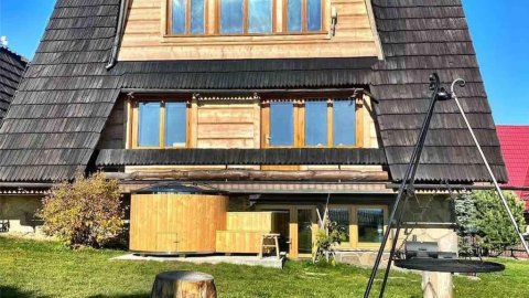 Uroczy górski dom z sauną, jacuzzi, balią ogrodową - Sylwester