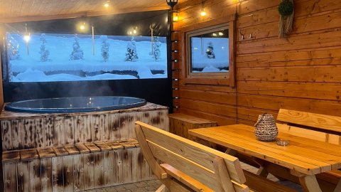 Domki z jacuzzi i sauną - Sylwester