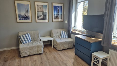 Apartament z widokiem na morze | 30 metrów do plaży, 300 metrów od Molo - Sylwester