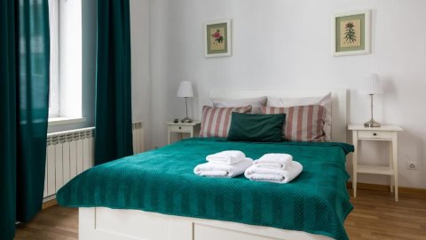Duży apartament z balkonem