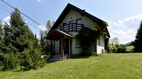 Dom wśród Modrzewi urokliwy dom na wyłączność w Uściu Gorlickim 