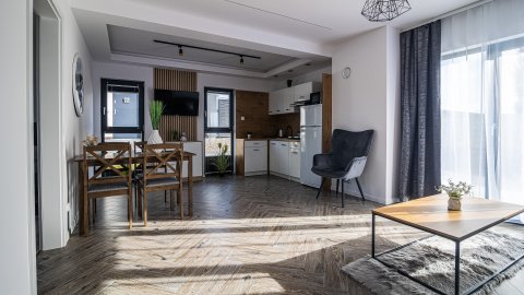 Apartamenty w domkach na Kaszubach. Domki Całoroczne do Wynajęcia w Łapalicach