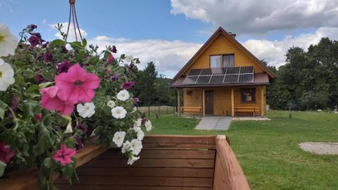 Domki całoroczne Bieszczady Panasiewiczówka - Sylwester