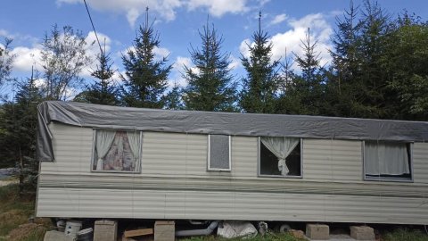 Folwark Noclegowy w Nowej Morawie - Holenderka na wys 600 m - Sylwester