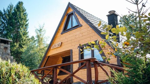 Domek za Księżycem - azyl z balią, kominkiem i prywatnym ogrodem, Ustroń - Sylwester