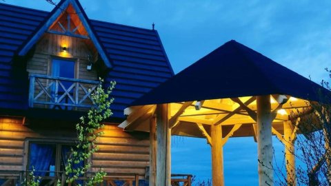 Zymbiańsko Chałupa 1 z balią na wyłączność - Sylwester