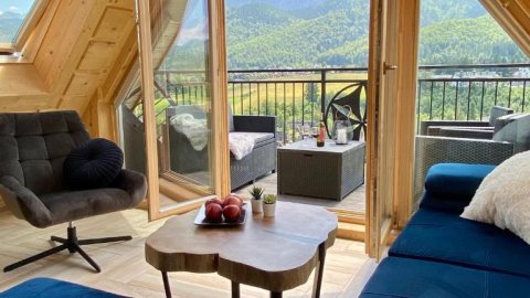 Giewont View Apartament -Top Floor z Widokiem na Giewont