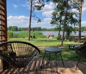 Makosieje Resort-20m od jeziora,ogrzewanie,wi-fi